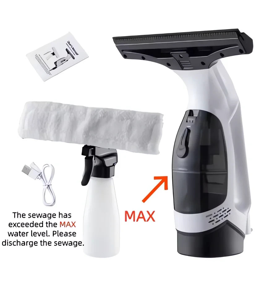 Portable Cordless Window Cleaner