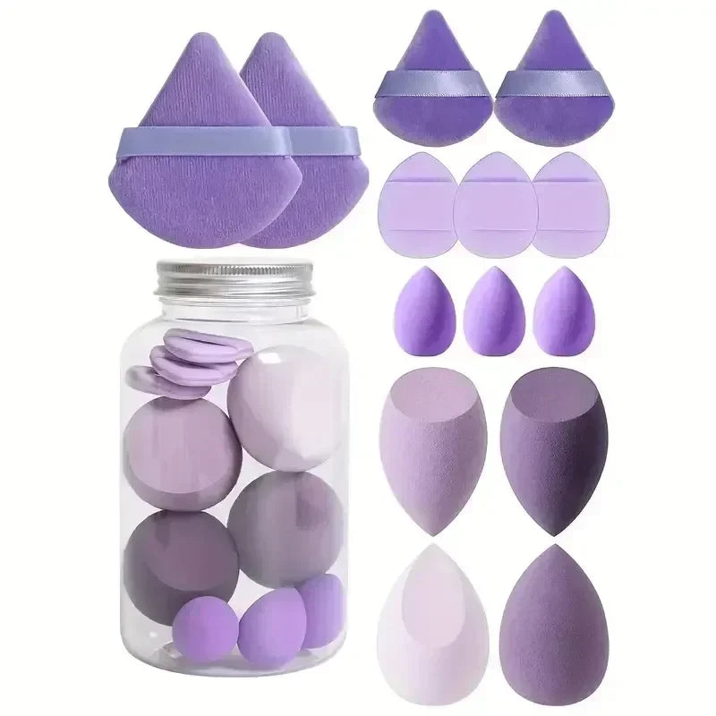 Dual-Use Makeup Sponge Set